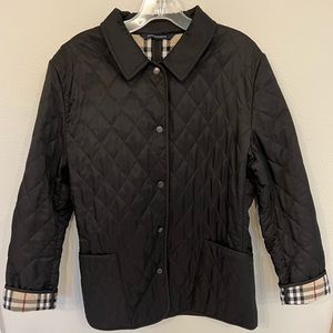 Burberry quilted jacket - Black - Size Medium
